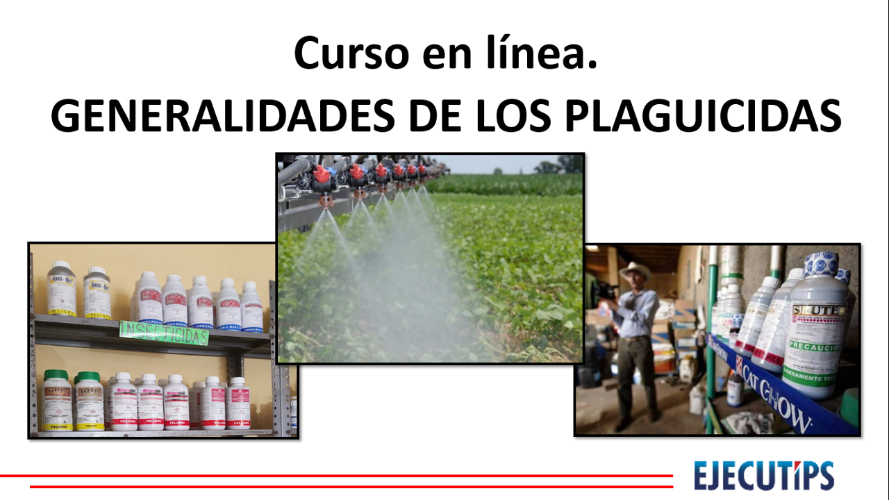 Curso en línea. Generalidades de los plaguicidas